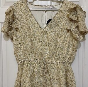 NWT Mittoshop Peplum Top